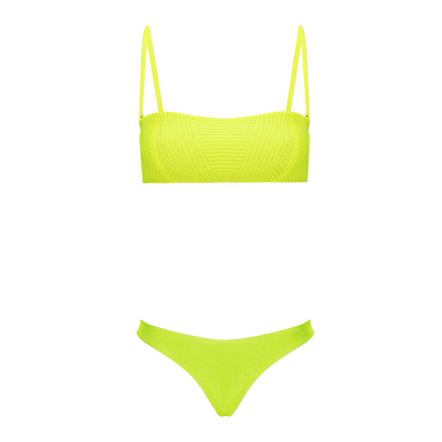 Biquini Naty Amarelo Neon